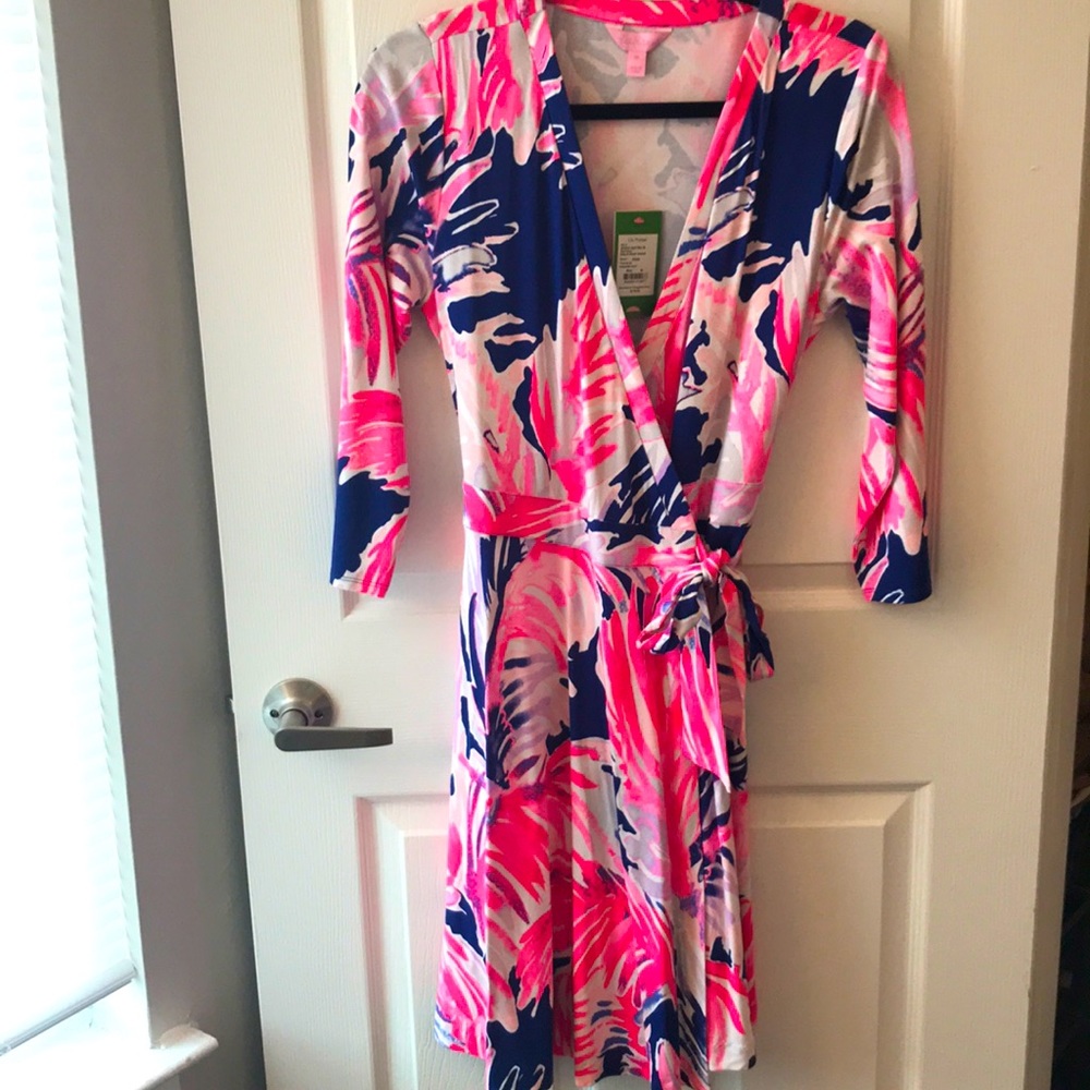 Lilly Pulitzer wrap dress
